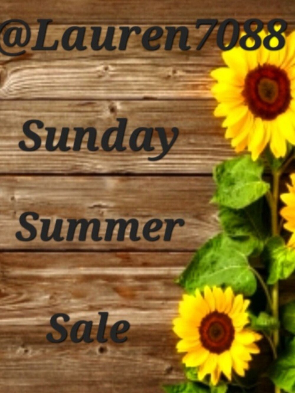 🌻 SUNDAY 8/2 🌻 MARKDOWNS INCLUDING POSH SHIPPING DISCOUNT ENDING 4 PM CST